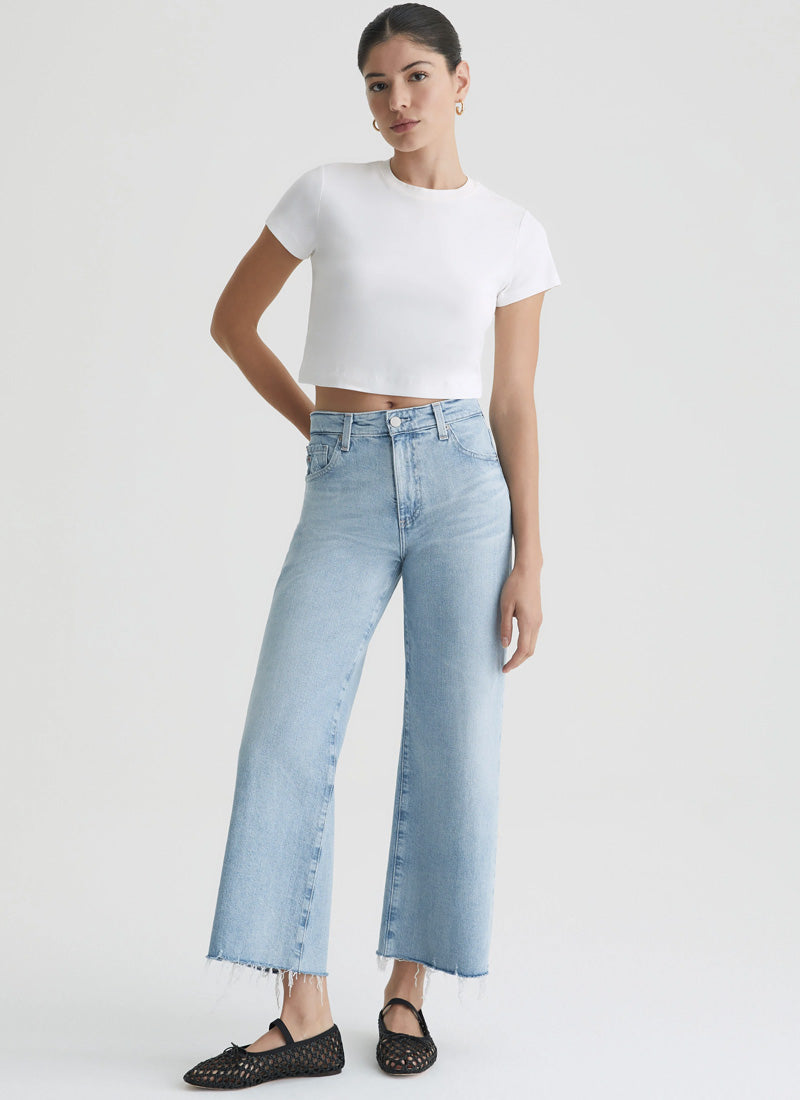 AG Jeans Saige Wide Leg Crop 360°