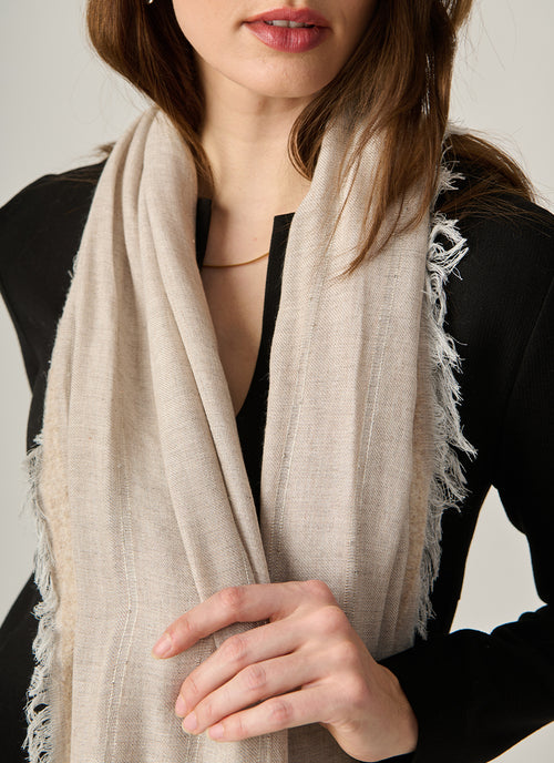 Antonelli Valbella Vertical Stripe Scarf