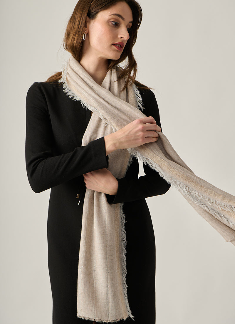 Antonelli Valbella Vertical Stripe Scarf