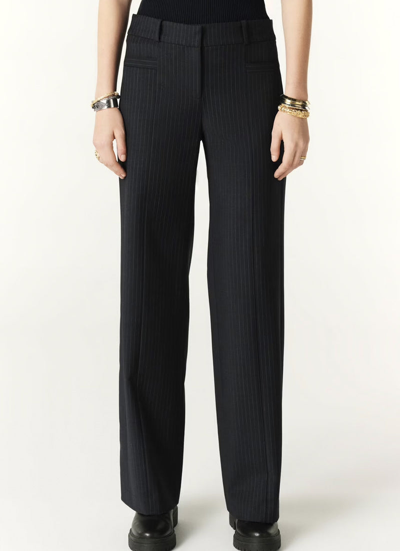 ba&sh Pistachio Pinstripe Trousers