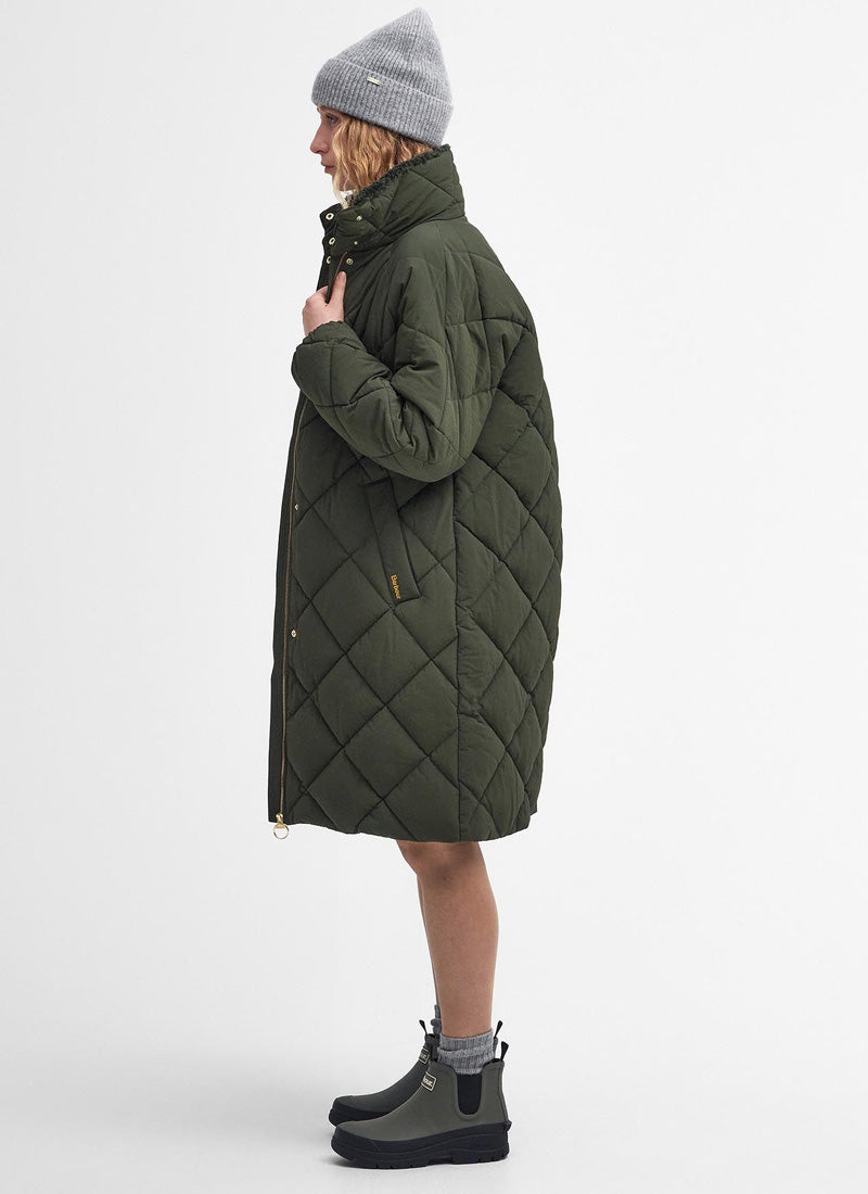 Barbour Bearnie Longline Puffer Jacket