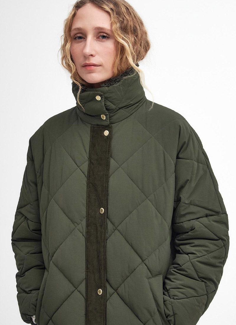 Barbour Bearnie Longline Puffer Jacket