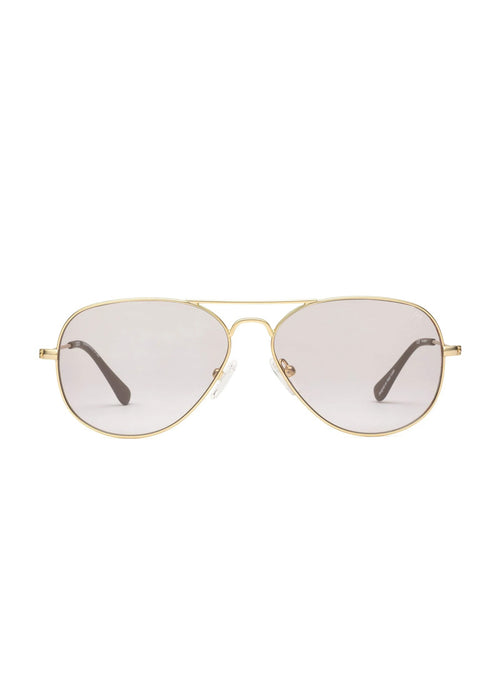 Caddis Mabuhay Matte Gold Reading Glasses