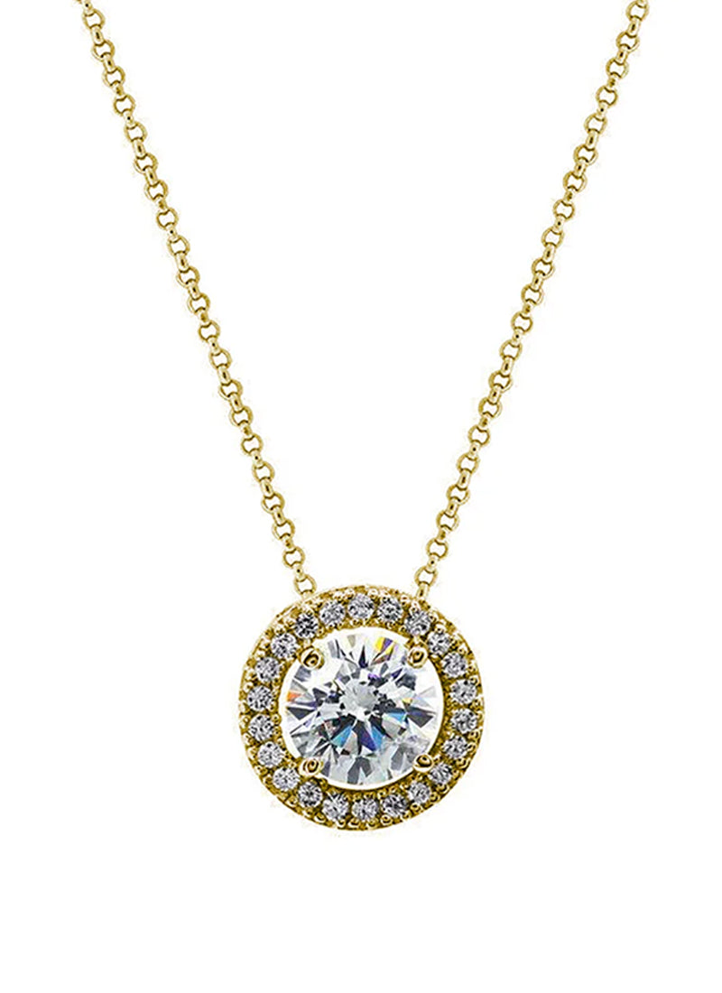 Carat London Gwen Necklace 18k Gold Vermeil