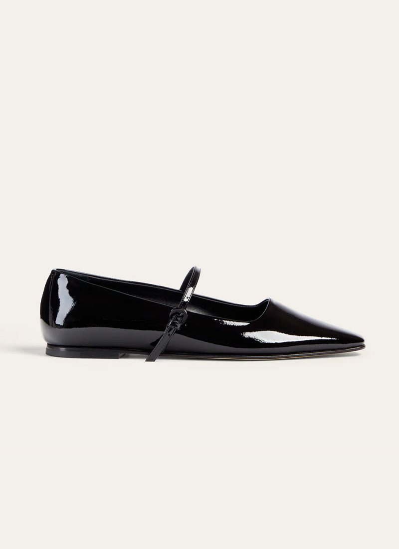 Dear Frances Mary Jane Black Flat