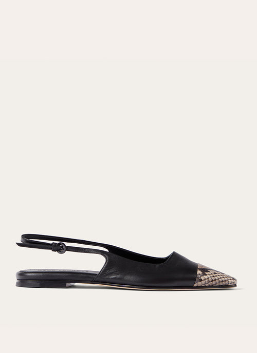 Dear Frances Tia Slingback With Pyton