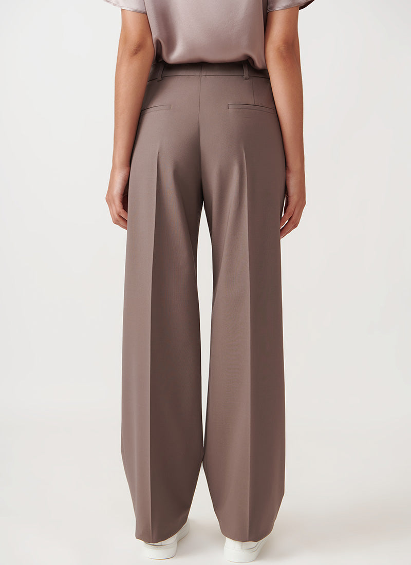 Eleventy Straight-Leg Wool Trouser