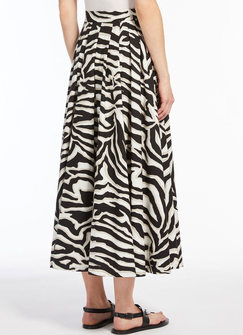 Max Mara Studio Nichols Printed Skirt