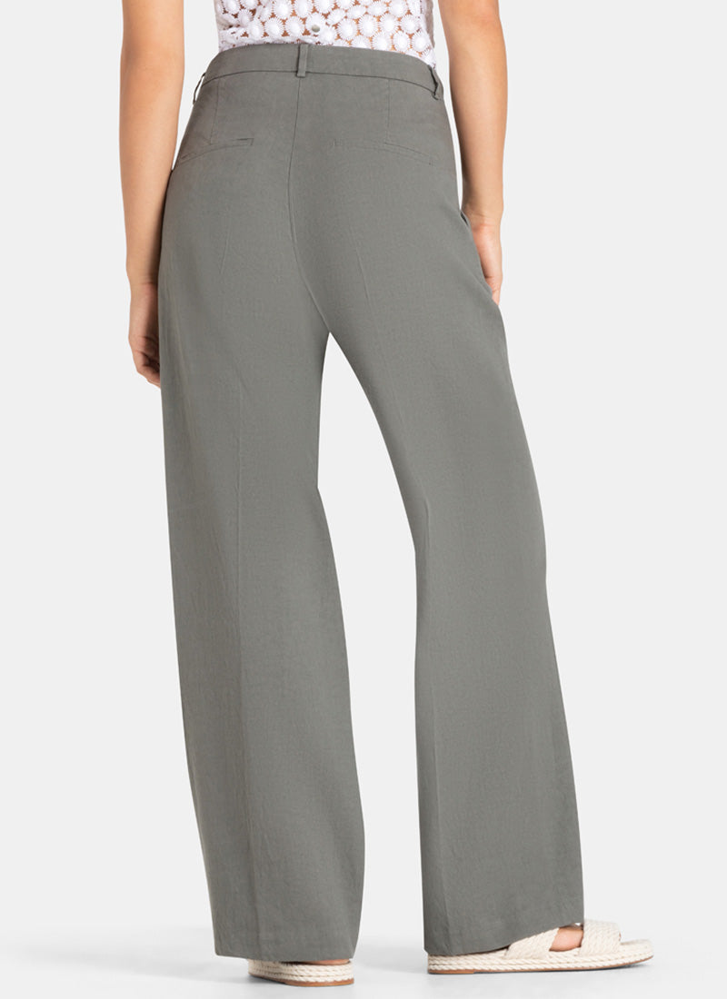 Cambio Mira Stretch-Linen Pant