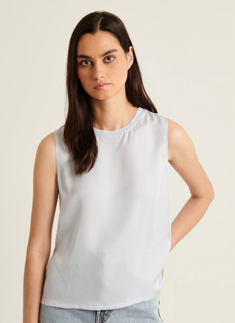 Patrick Assaraf Silk Tank Top