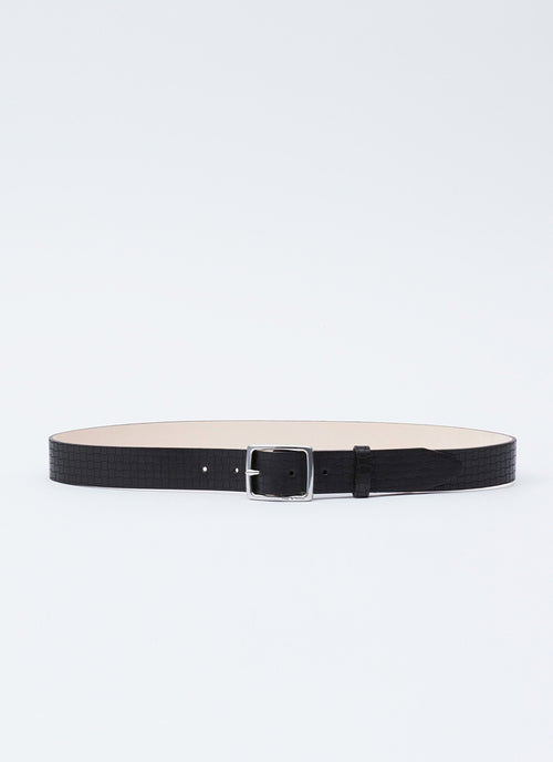 Boyfriend Black Leather Belt