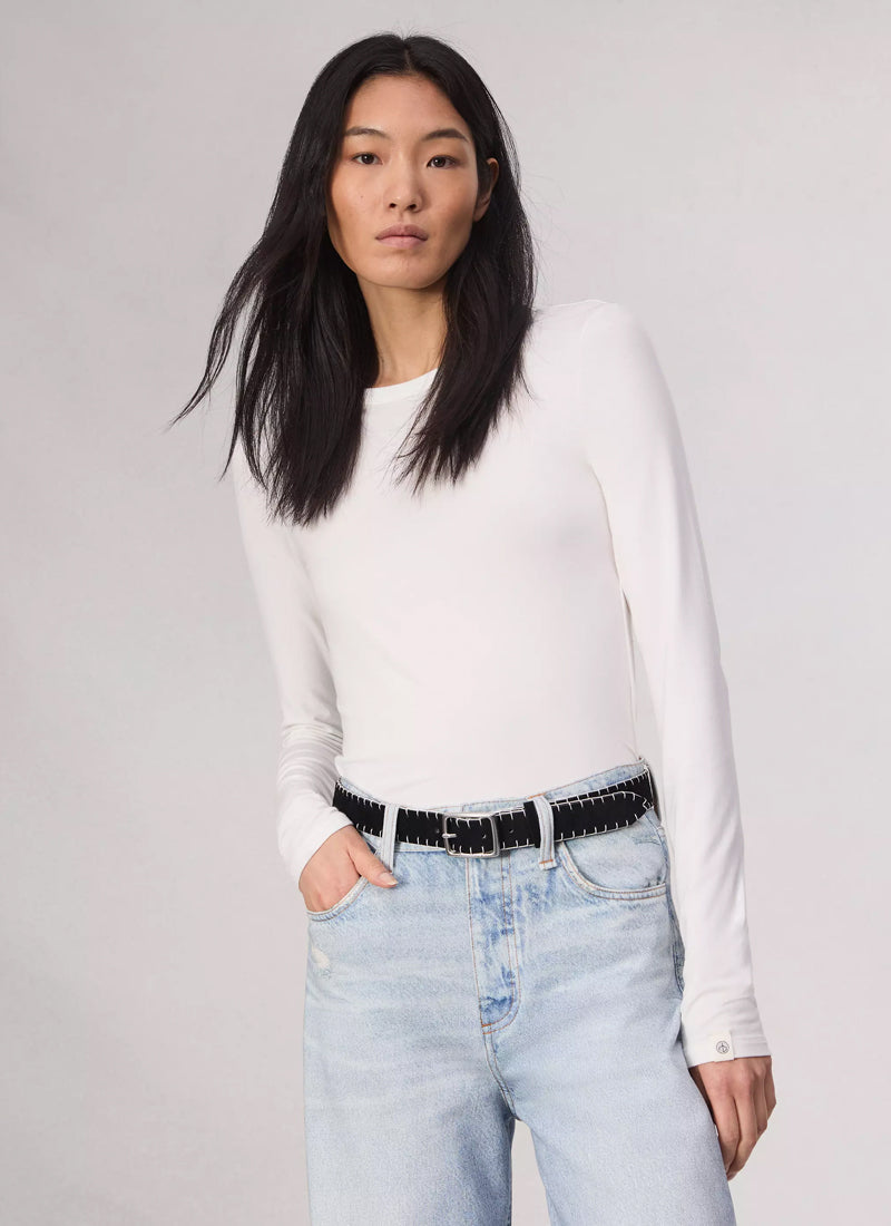 rag & bone Suede Boyfriend Belt