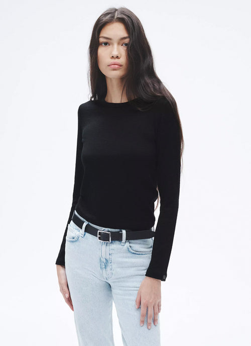 The Knit Long Sleeve T-Shirt