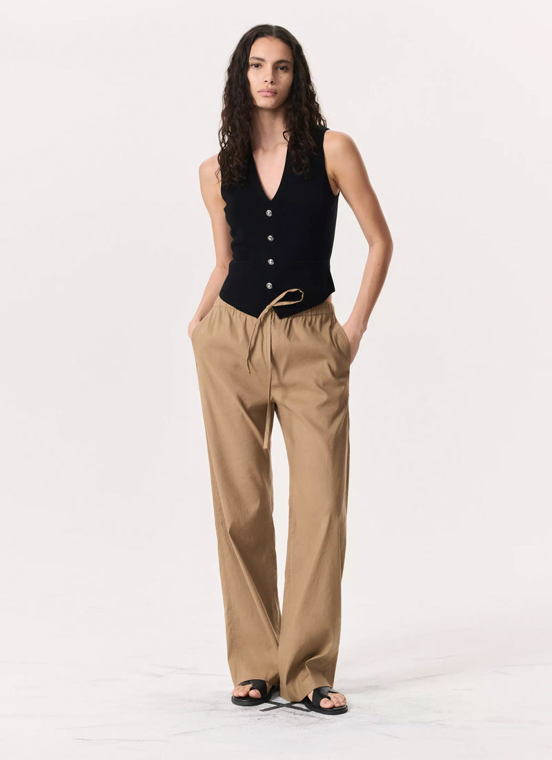 rag & bone Logan Linen Beach Pant