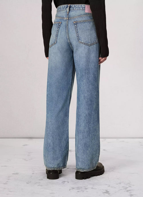 rag & bone Featherweight Logan Wide-Leg Jeans