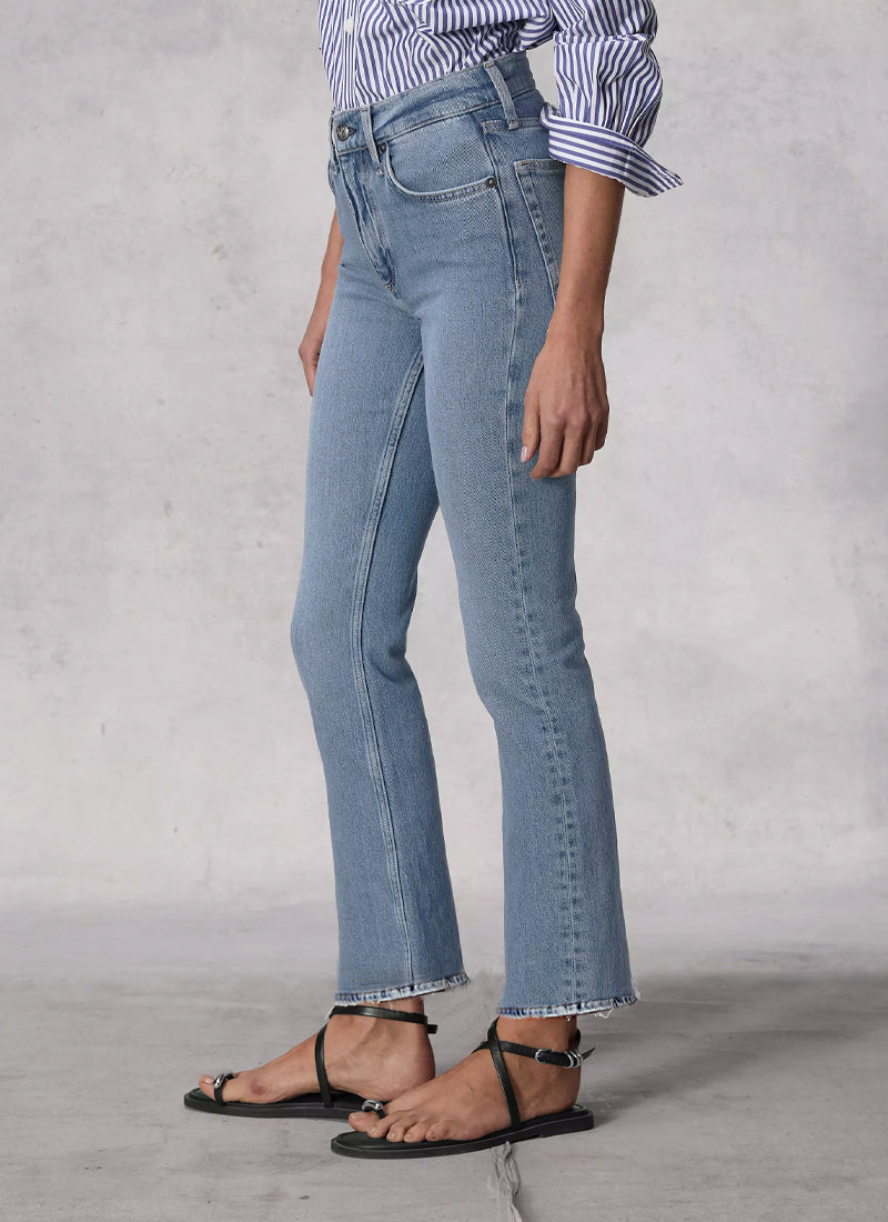 rag & bone Epic Peyton Mid Ankle Bootcut Jeans