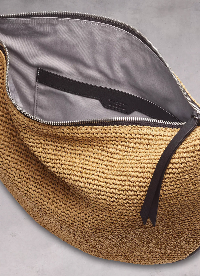 rag & bone Spire Hobo Straw Bag