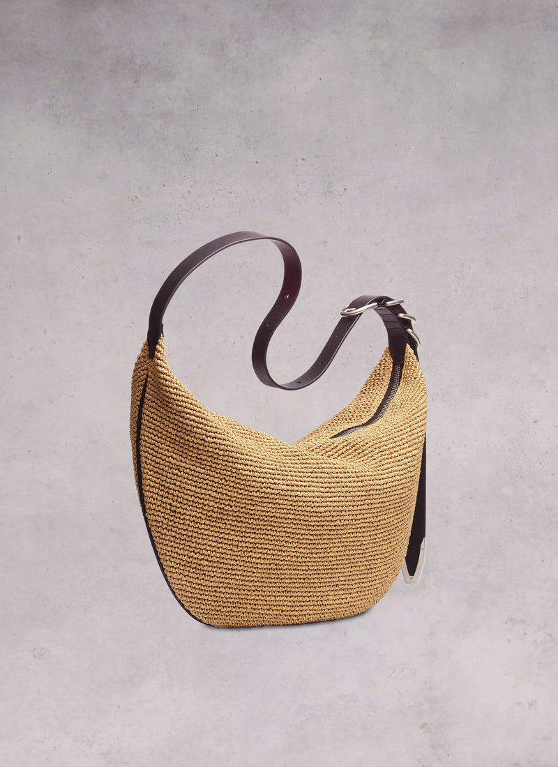 rag & bone Spire Hobo Straw Bag