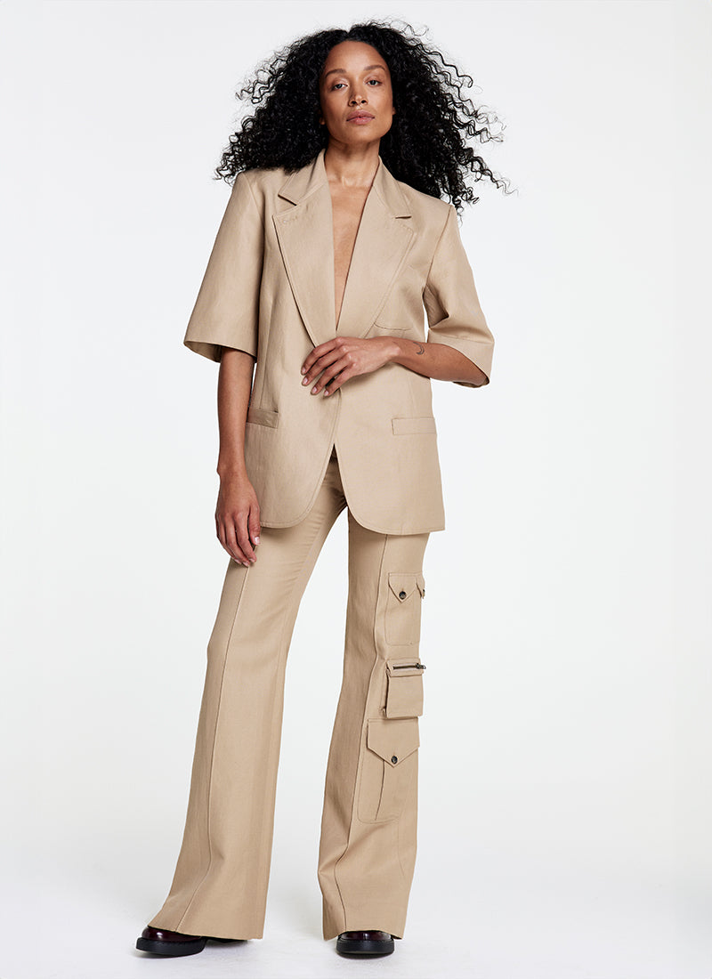 Smythe Wide Leg Cargo Trouser