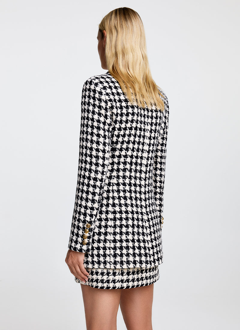 Smythe Patch Pocket Tailored Boyfriend Blazer