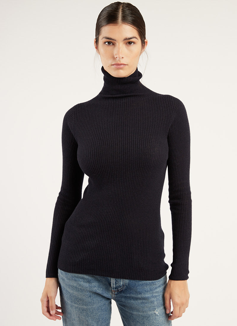 Fabiana Filippi Wool and Cashmere Turtleneck Sweater