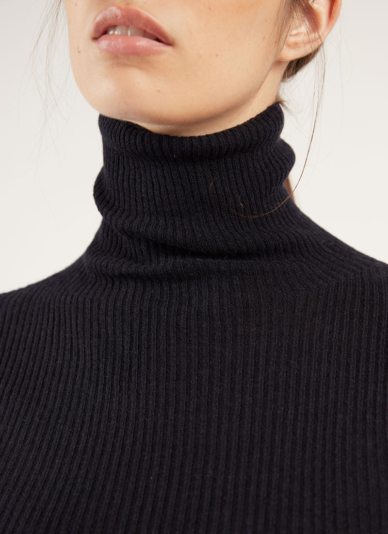 Fabiana Filippi Wool and Cashmere Turtleneck Sweater