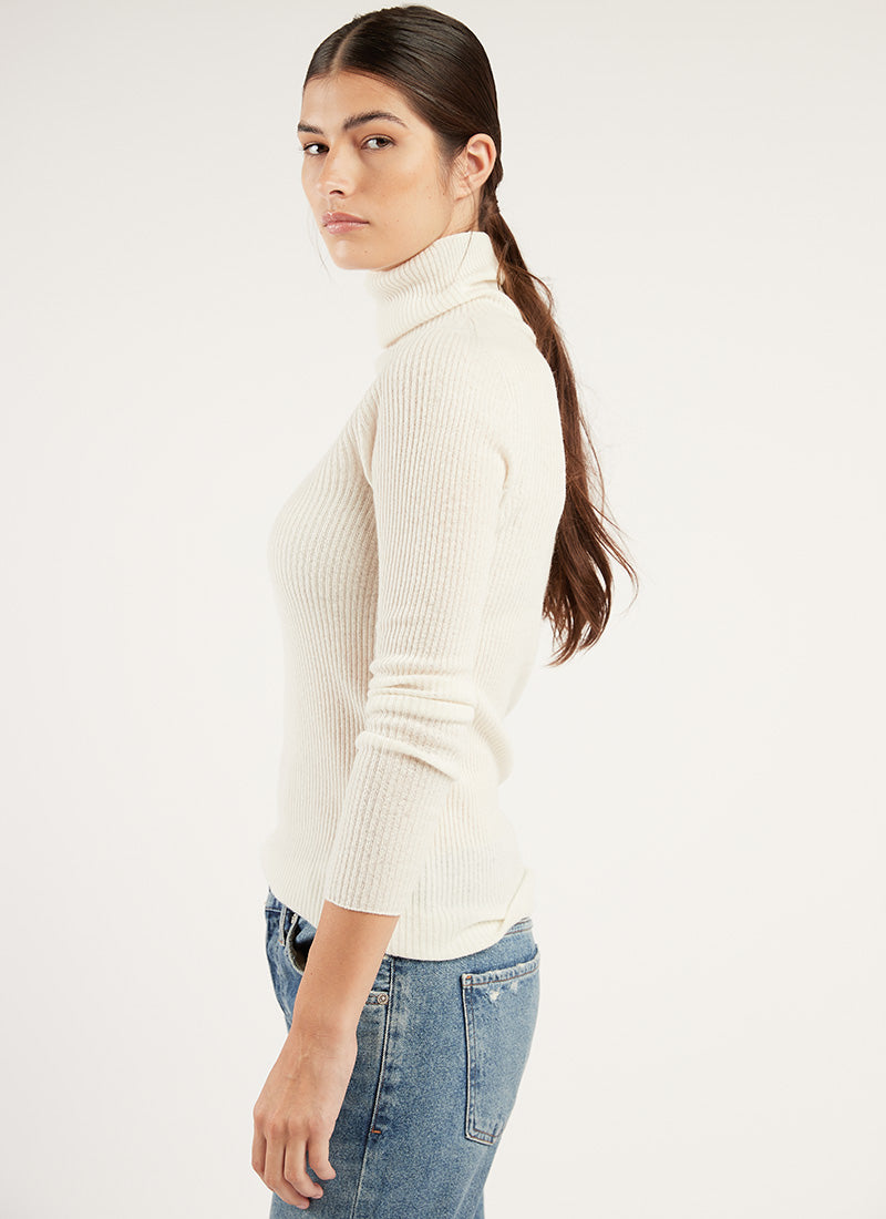 Fabiana Filippi Wool and Cashmere Turtleneck Sweater